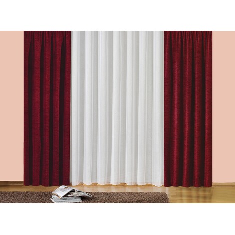 Thermo Chenille Vorhang Sonja Unifarben 235 G Qm Online Kaufen