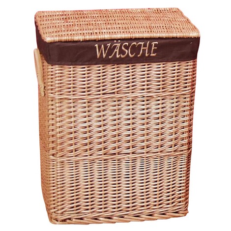 Wäschekorb aus Weide, handgeflochten online kaufen | Die moderne Hausfrau