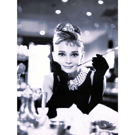 Bild Audrey Hepburn Fruhstuck Bei Tiffany 90x120 Cm