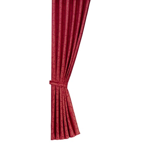 Thermo Chenille Vorhang Bianca Mit Ranken Muster 250 G Qm Online