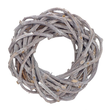 Dekokranz, Naturholz weiß online kaufen | Die moderne Hausfrau