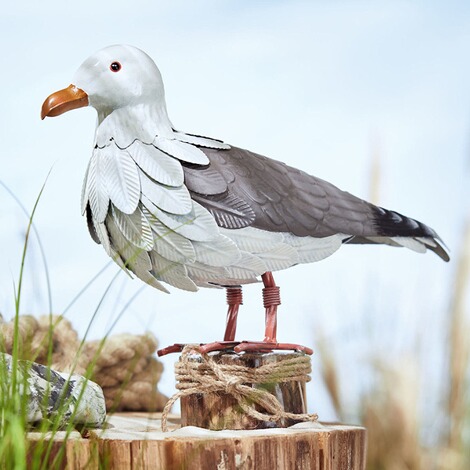 Deko-Figur Möwe Weiß/Grau online kaufen | Die moderne Hausfrau
