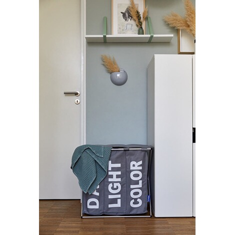Wenko Waschesammler Trio Top Grau Waschekorb 118 L Online Kaufen