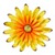 3D-Wanddeko "Sonnenblume" 1