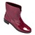 Regen-Kurzstiefelette bordeaux 1