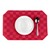 vivaDOMO®  Jacquard placemats "Speciaal" rood 2
