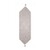 viva domo  Nappe « Jasmin », blanc  taupe
