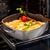 STONELINE  Eckpfanne 28x28 cm mit Aroma Glasdeckel, Pfanne rechteckig, Backofen &amp; Induktion geeignet 3