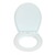 WENKO  Premium WC-Sitz Hochglanz Acryl Düne, aus antibakteriellem Duroplast, Absenkautomatik, Fix-Clip Hygiene Befestigung 2