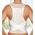 HYDAS  Geradehalter mit Stützgürtel Weiss 1