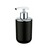 WENKO  Bad-Accessoire-Set Brasil Schwarz 3-teilig, bruchsicher 4