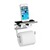 WENKO  Toilettenpapierhalter mit Smartphone-Ablage Edelstahl, rostfrei 1