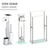 WENKO  Stand WC-Garnitur Debar Edelstahl, rostfrei 6