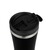 Moulo  Edelstahl Thermo – Isolierbecher Core 470ml, BPA-frei, Tropfsicher, Kaffeebecher geeignet fürs Auto, Uni, Schule, Büro, Camping, Outdoor  schwarz, matt