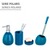 WENKO  WC-Garnitur Polaris Dark Blue Keramik, aus hochwertiger Keramik 5