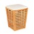 WENKO  Wäschetruhe Bambusa mit Sitzpolster, konische Form, ideal zur Wäscheaufbewahrung 1