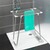 Maximex  Teleskop-Wäschetrockner für Dusche und Badewanne, ausziehbar, Wäschetrockner mit ausziehbarer Teleskop-Stange, 71 - 94 x 79 x 39 cm 8