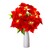 Bouquet de Noël à LED + Gratuit vase assorti 1