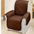 vivaDOMO®  Protège-fauteuil réversible brun 3