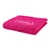 Optisplash  handdoek gepersonaliseerd met naam magenta 1