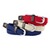   Flexibele damesriemen set van 3-delig  beige, rood, blauw