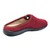 Woll-Pantolette "Edelweiß" bordeaux 2