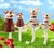 Tuinstekers met geluid, 2 stuks Kattenduo 2
