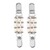 Vestclips "Parels", 2 stuks 1