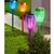   LED-Solar-Gartenfackel  lila