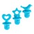 genialo  Grappige fleskurken van silicone , 3 stuks 1