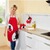 Küchen-Set "Kater Max", 3-teilig rot 2