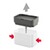 Metaltex  Zeepdispenser "Sponge-Tex" 8