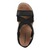 AEROSOFT  Stretch Sandale "Kreta" schwarz 2