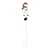 viva domo  Solar-Gartenstecker Spirale Weihnachtsmann 2