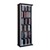 VCM  Regal DVD CD Rack Medienregal Medienschrank Aufbewahrung Holzregal Standregal Möbel Bluray Schrank Möbel Classic schwarz 2
