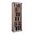 VCM  Regal DVD CD Rack Medienregal Medienschrank Aufbewahrung Holzregal Standregal Möbel Bluray Schrank Möbel Classic Sonoma-Eiche 1