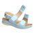 wonderwalk  Comfortsandalen "Carina" blauw 3