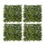 viva domo  Plantenwand "Groene pracht", 4 stuks 1