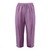   Capri-Schlupfhose mit Biese  aubergine