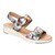 wonderwalk  Designer-klittenbandsandaal "Bloemen" 1