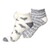 PantherSocks  Dames-bedsokken, 2 paar 1