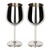 genialo  ﻿Premium RVS wijnglazen, 2 stuks 1