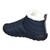 wonderwalk  Knuffelzachte hoge schoen “Flexi” marineblauw 2
