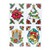viva domo  Raamstickers “Kerst”, 4 sets 1