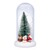 viva domo  Glazen led-stolpje  “Winterplezier” 1