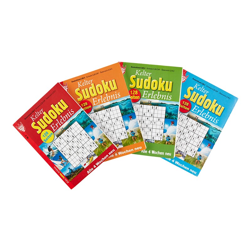 Martin Kelter Verlag Sudoku Im 4er Pack Online Kaufen Die Moderne Hausfrau