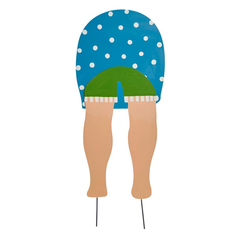 Xxl Deko Stecker Garten Liesel Blau Grun Online Kaufen Die Moderne Hausfrau