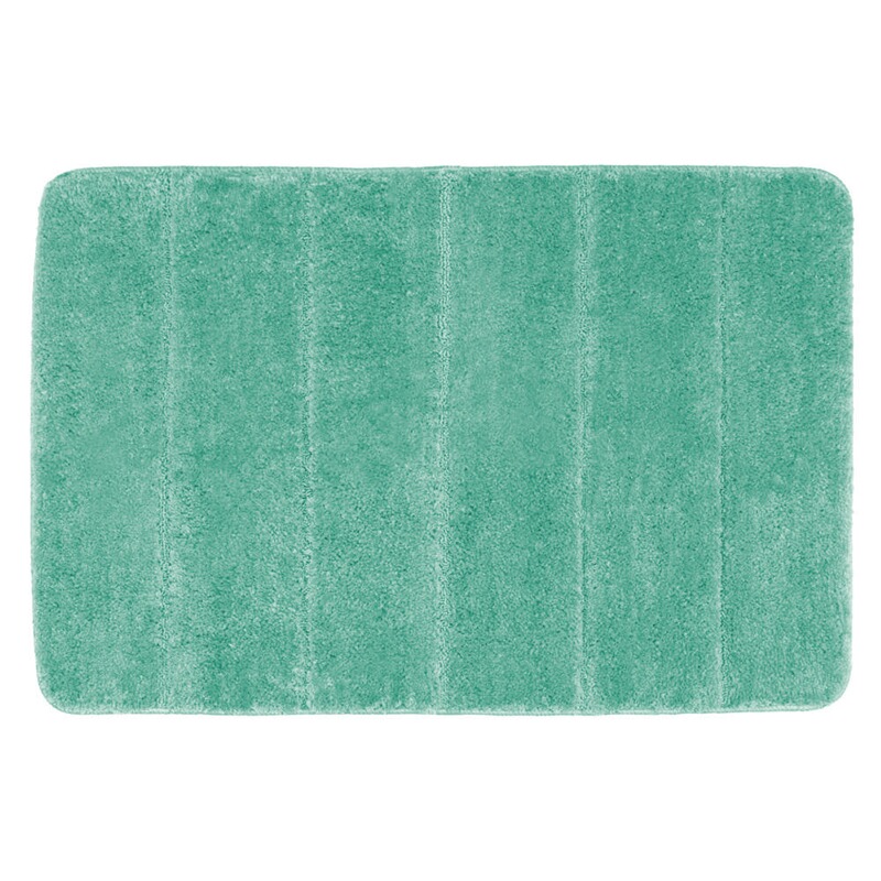 wenko badteppich steps turquoise 60 x 90 cm mikrofaser online kaufen die moderne hausfrau
