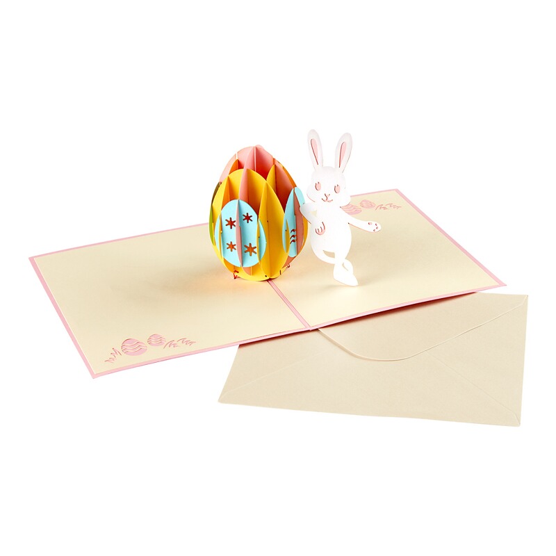 Vivadomo Carte 3d Lapin De Paques A Commander En Ligne Maison Confort