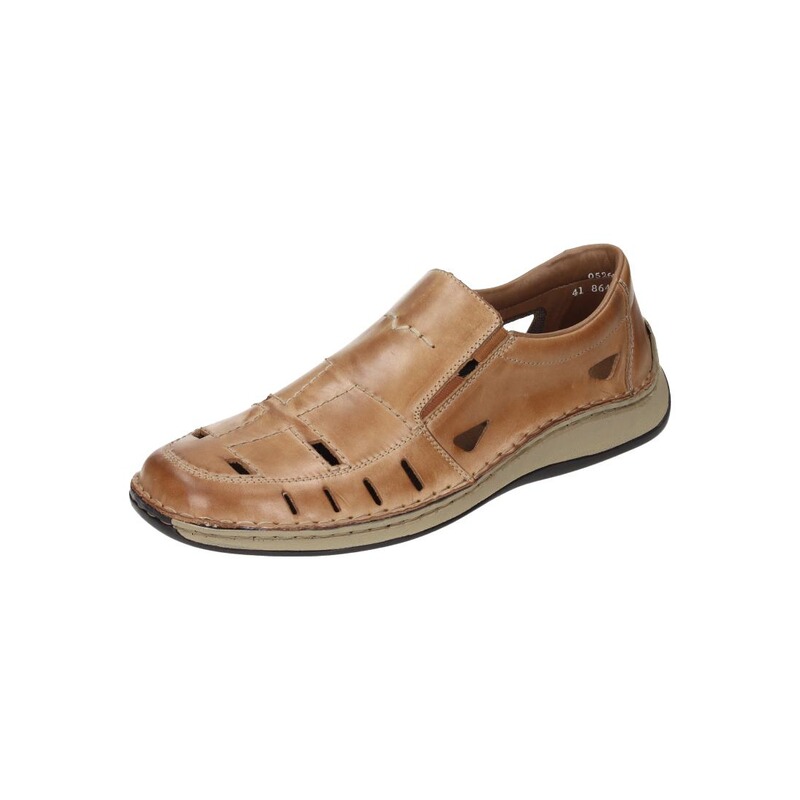 2 Rieker Herren Flat Braun 2 Rieker Herren Flat Braun